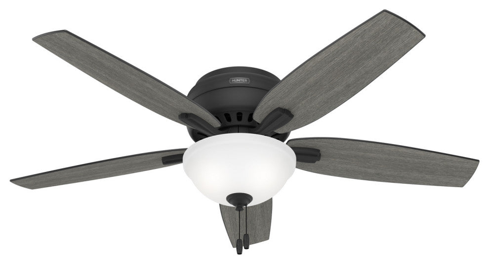 Matte Black 52"Ceiling Fan from the Newsome Collection