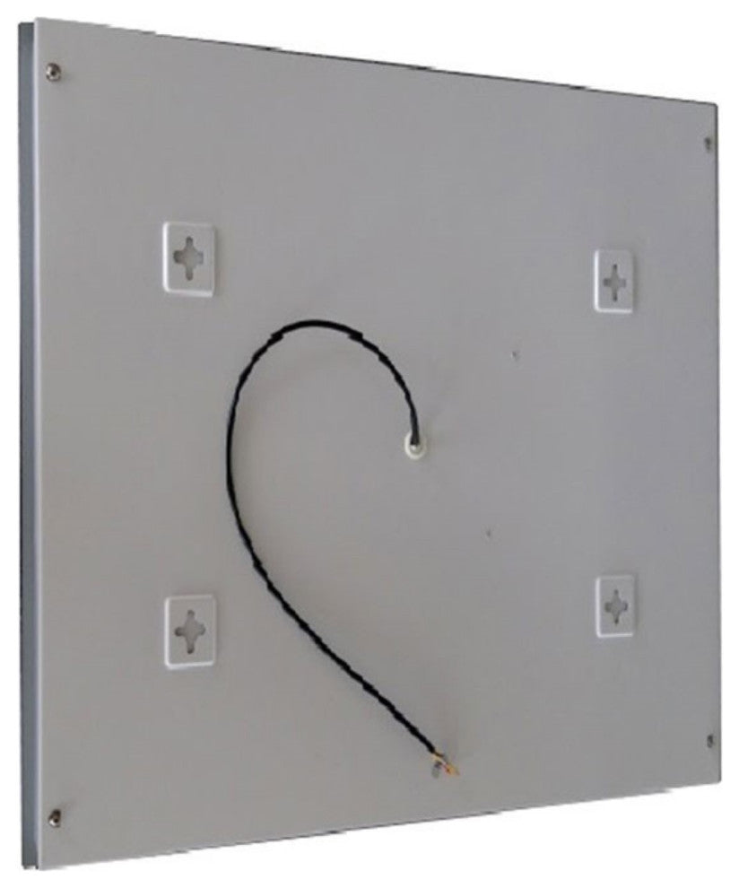 30" Rectangular Led Bordered Illuminated Mirror With Bluetooth Speakers