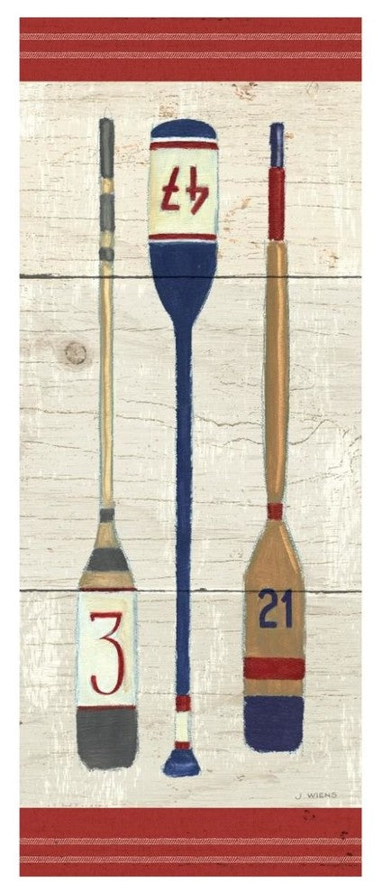 "Nautique X" Digital Paper Print by James Wiens, 32"x77"