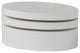 GDF Studio Kendall Oval Mod Swivel Coffee Table