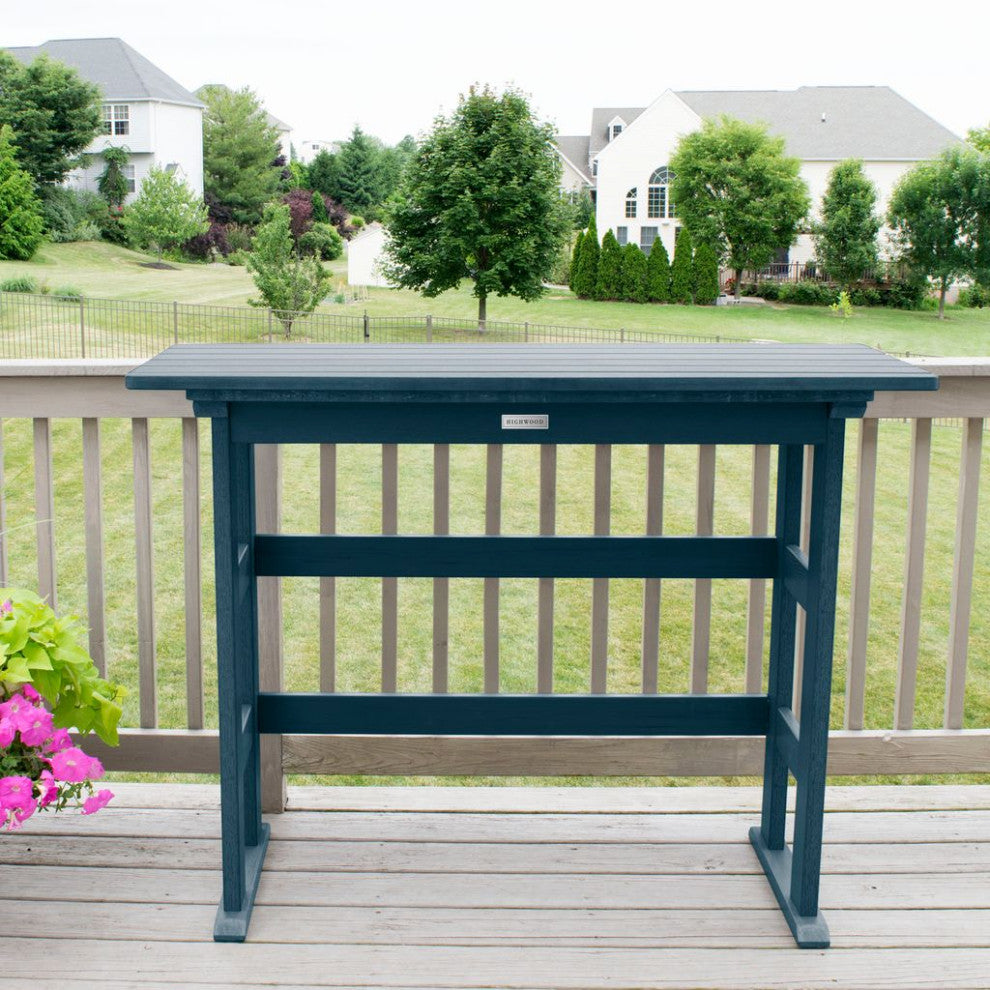 Lehigh 3 Piece Balcony Set, Nantucket Blue, Bar Height