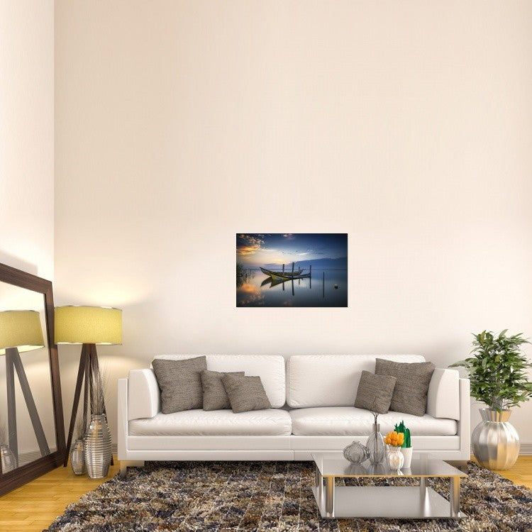 "The Boats" Stretched Canvas Giclee by Rui Ribeiro, 36x24"