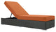 Sojourn Outdoor Patio Sunbrella, Chaise Lounge, Canvas Tuscan