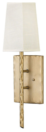 Hinkley Tress Large Single Light Sconce, Forged Iron