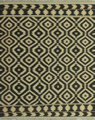 Winchester Kilim Panhyar Brown Rug
