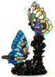 Edith 2  2-Light Butterfly Table Lamp 10"