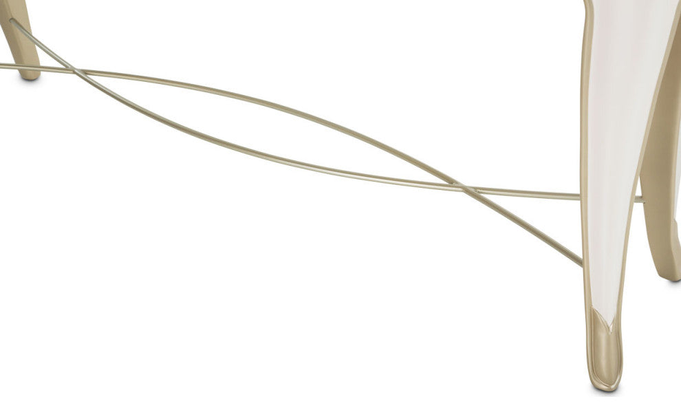 London Place Console Table - Creamy Pearl