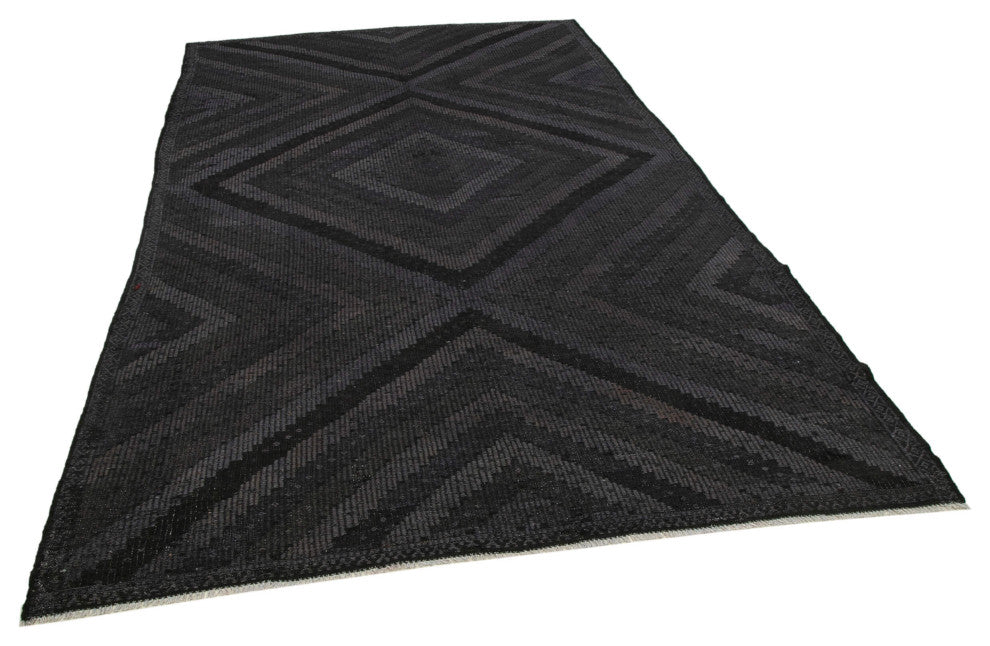 Rug N Carpet - Handwoven Anatolian 6' 5'' x 10' 5'' Rustic Wool Kilim Rug