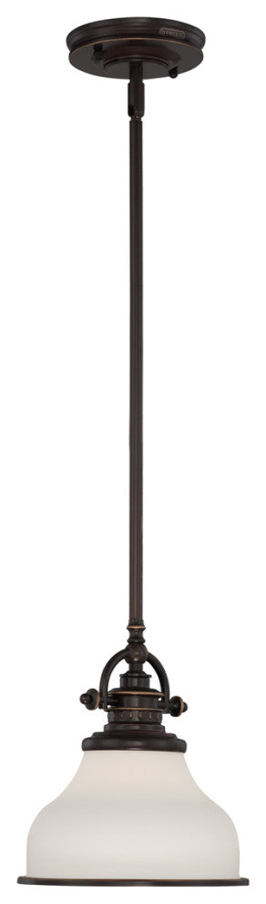 Quoizel GRT1508PN One Light Mini Pendant Grant Palladian Bronze