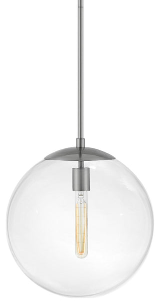 Hinkley Lighting 3744 Warby 1 Light 14"W Pendant - Polished Antique Nickel