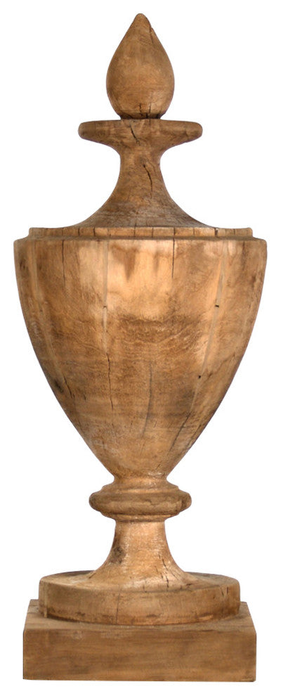 Wooden Urn, 14x34"