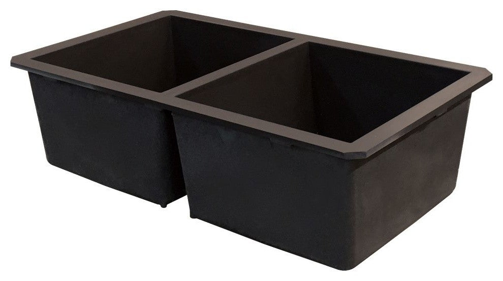 Transolid Radius Granite 31-in Undermount Kitchen Sink