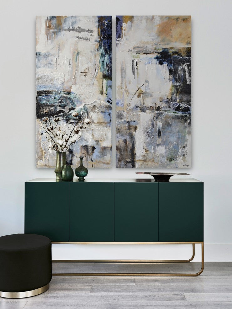 Yaffen Canvas Art, 60"x30"