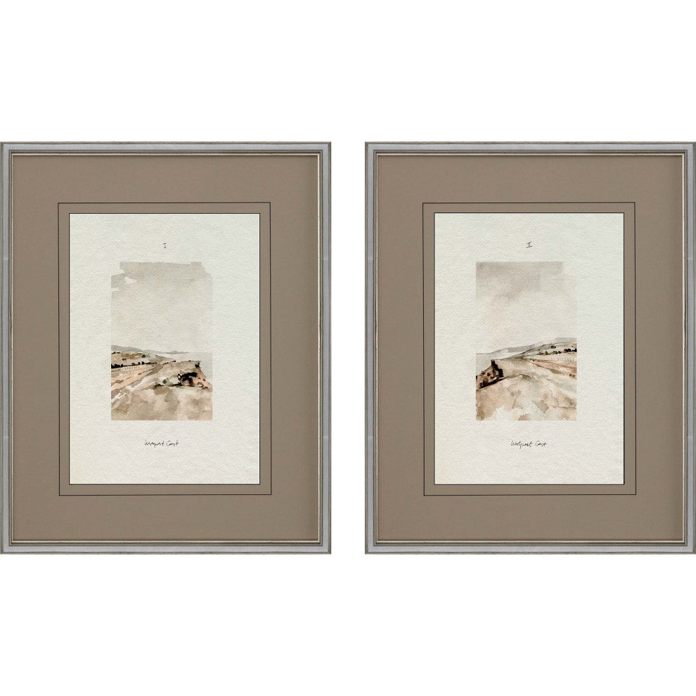 Westport Coast, 2-Piece Set Framed Art