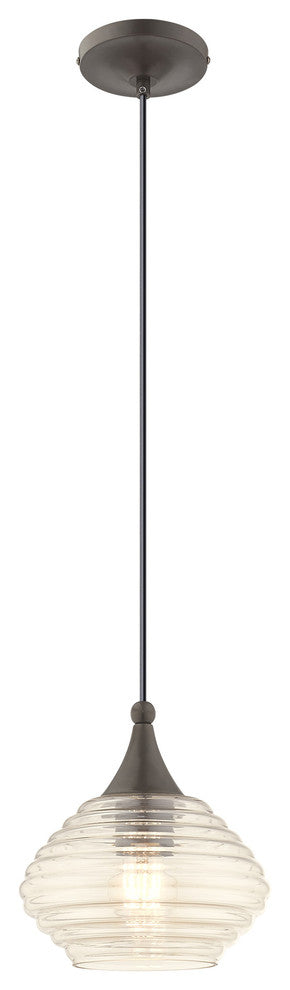 Livex Lighting English Bronze 1-Light Mini Pendant