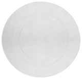 Hammered Glass Charger Plates, Set of 6