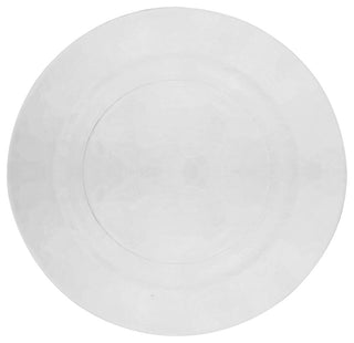 Hammered Glass Charger Plates, Set of 6