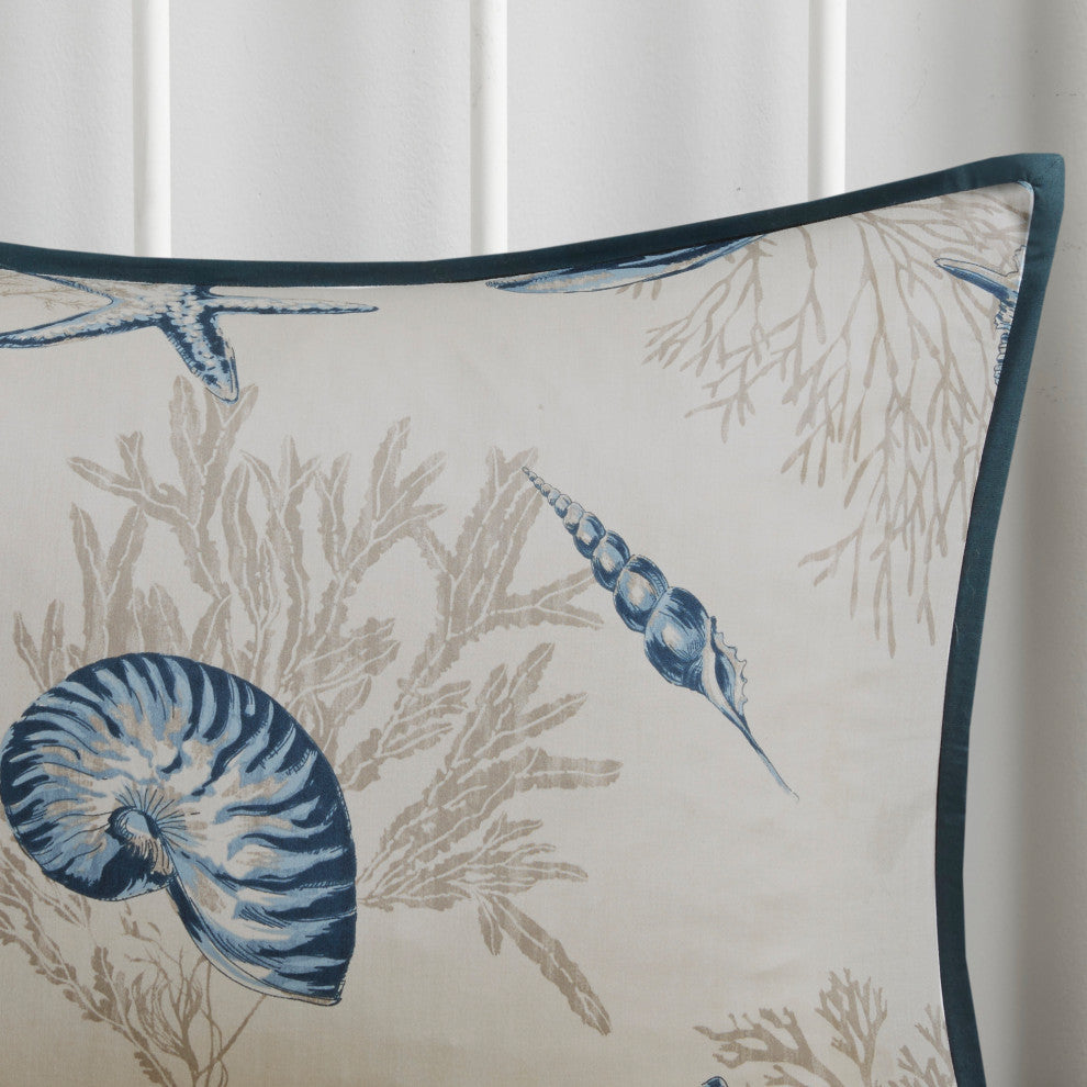 Madison Park Printed 7-Piece Comforter Set, Queen, Comforter Set