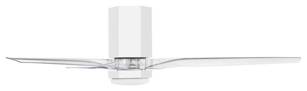 Hinkley Lighting 905852-LDD Facet 52" 3 Blade Indoor / Outdoor - Flat White /