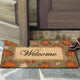 A1HC First Impression Ayden Coral Welcome 18"x30" Coir Doormat