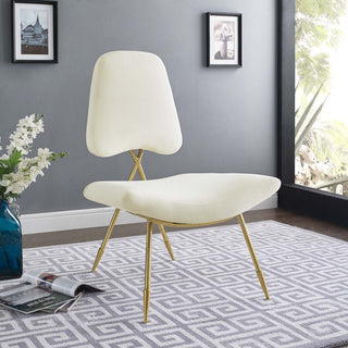 Ponder Upholstered Velvet Lounge Chair