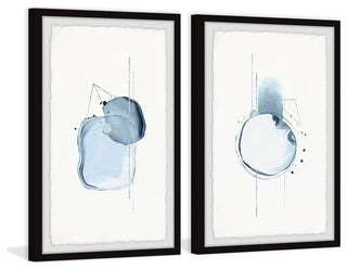 Afterthought Diptych, Set of 2, 30x45 Panels