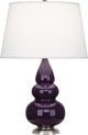 Robert Abbey RA-380X 1-Light Accent Lamp, Small Triple Gourd