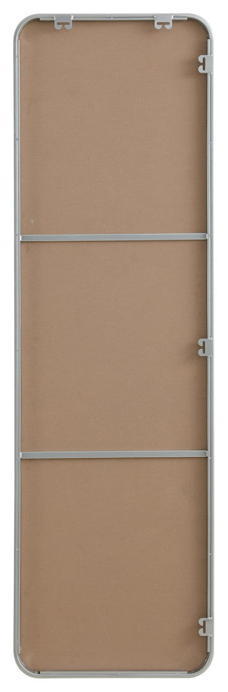 Elegant Lighting MR8A1860 Remy 18"W x 60"H Rectangular Flat - Silver