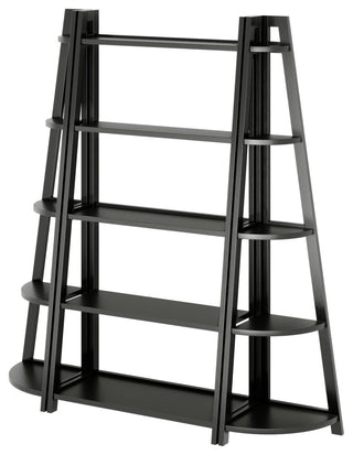 Adam 3-Pc Shelving Set, Black
