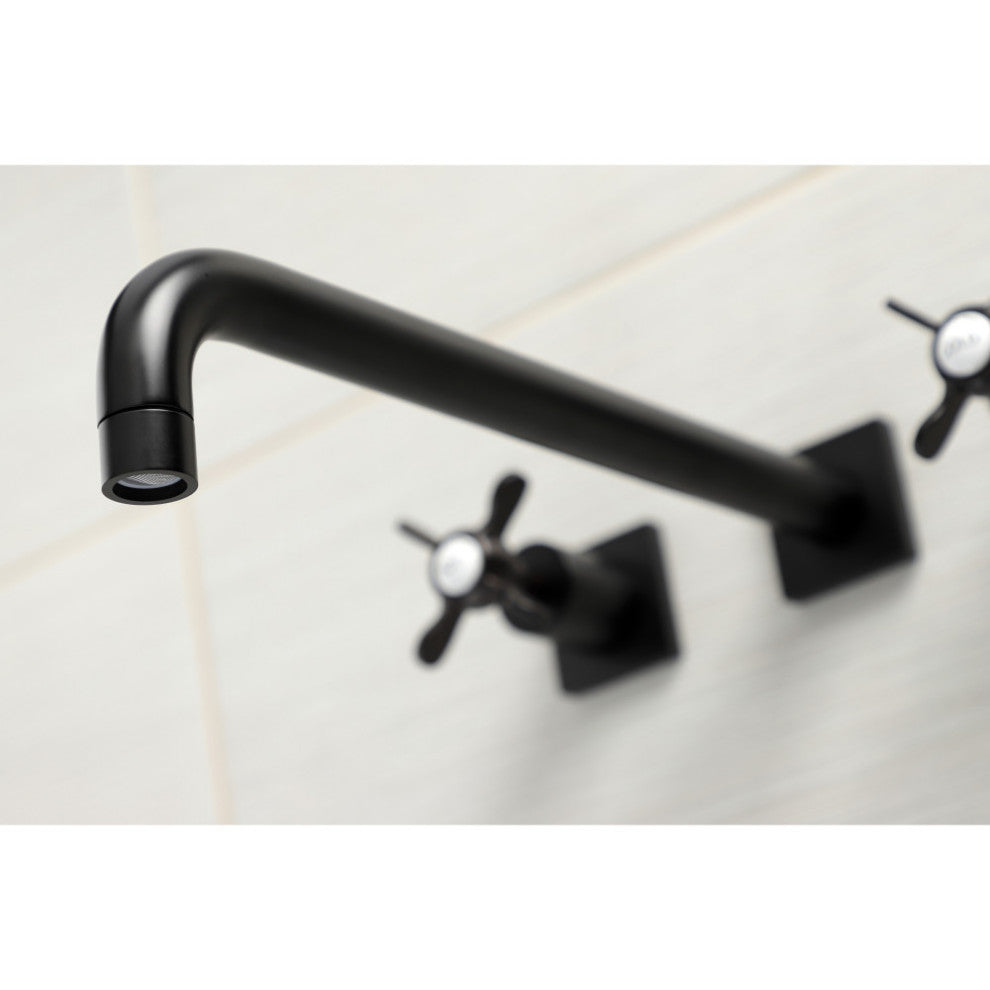 KS6040BEX Wall Mount Tub Faucet, Matte Black