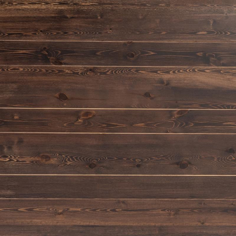 HERCULES Series 9' x 40" Rectangular Solid Pine Folding Farm Table, Mahogany
