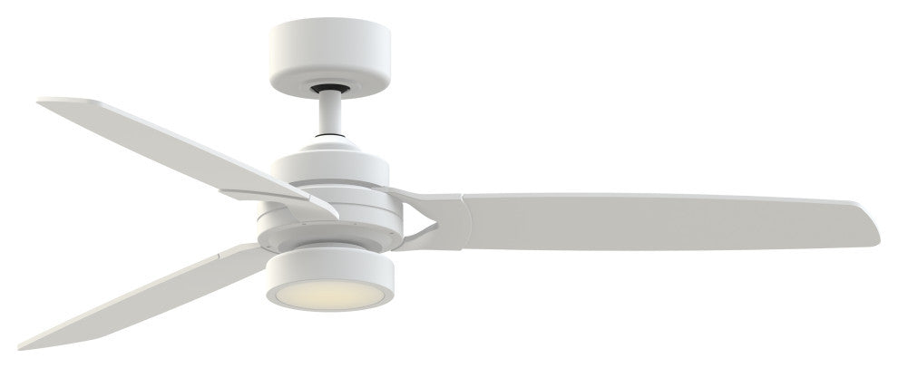 Fanimation Amped 52" Ceiling Fan, Matte White