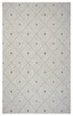 8' X 10' Blue And Gray Indoor Outdoor Area Rug