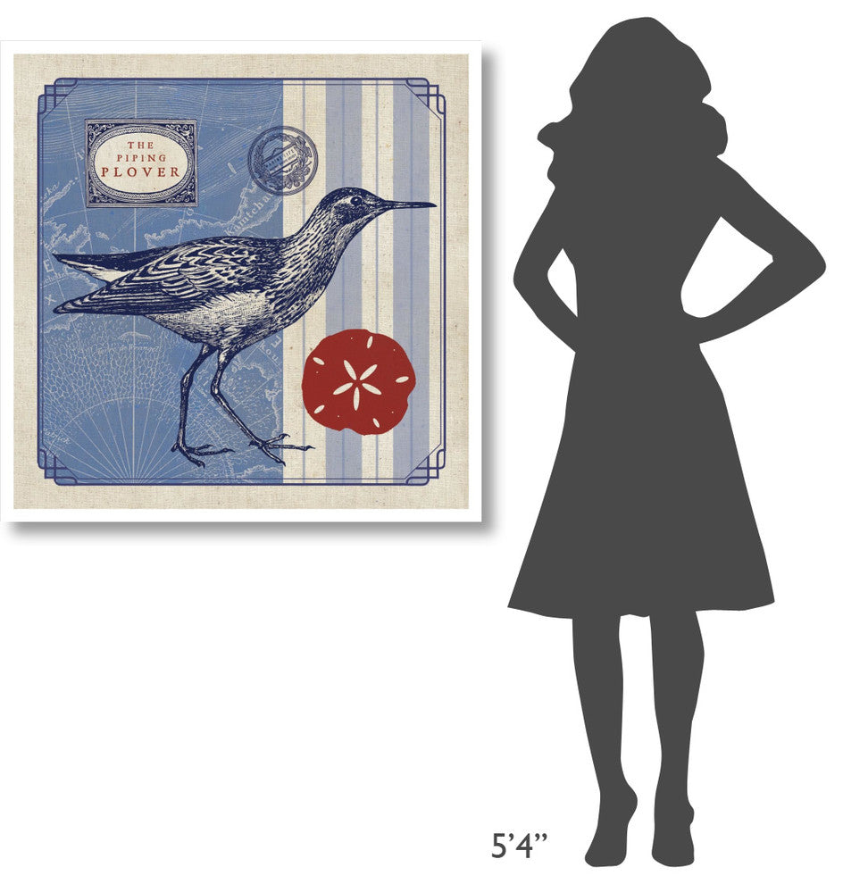 "Sea Bird I" Digital Paper Print by Studio Mousseau, 38"x38"