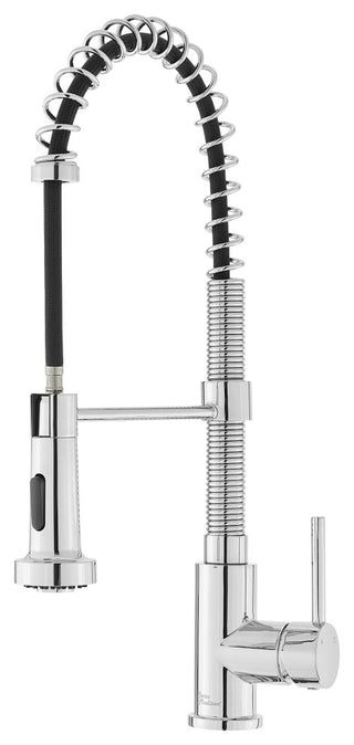 Nouvet Single Handle, Pull-Down Kitchen Faucet 18"H, Chrome