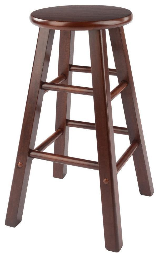 Element Counter Stools, 2-Pc Set, Walnut