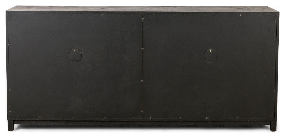Millie Large Sideboard-Matte Black