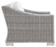 Outdoor Patio Wicker Rattan 9-Piece Sectional Sofa Furniture Set Gray White