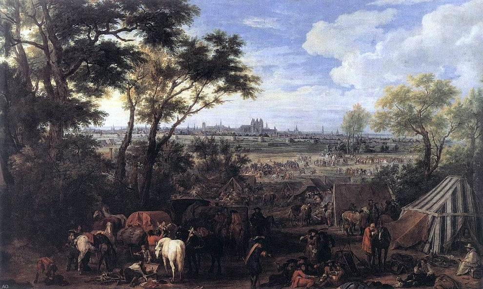 Adam Frans Van Der Meulen The Army of Louis XIV Wall Decal
