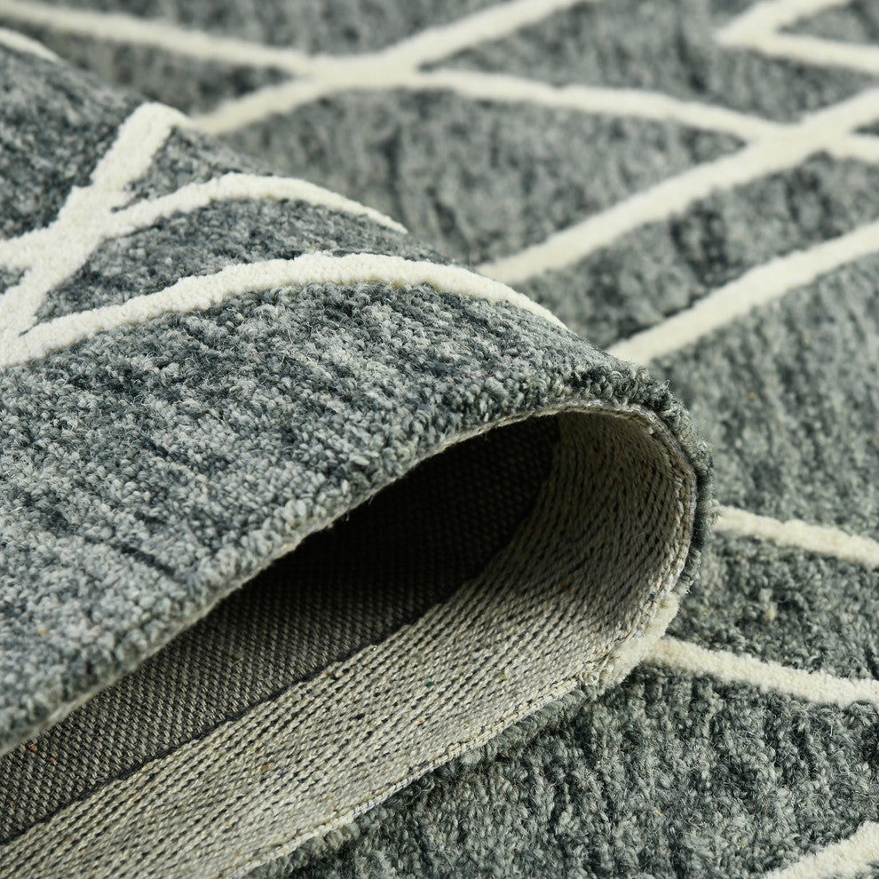 Vista Duncan Area Rug, Gray, 2' x 3', Geometric