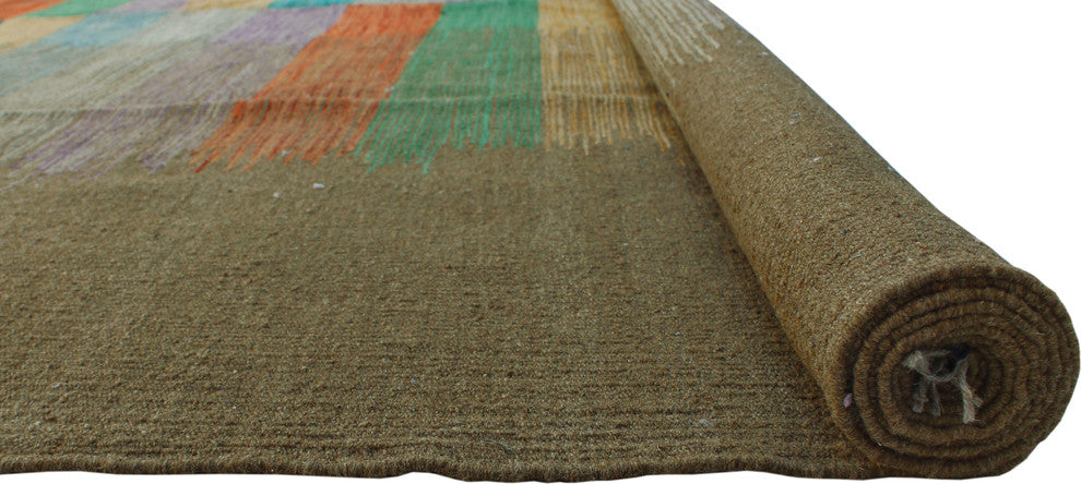 Winchester Kilim Karter Brown Rug, 9'4x16'5