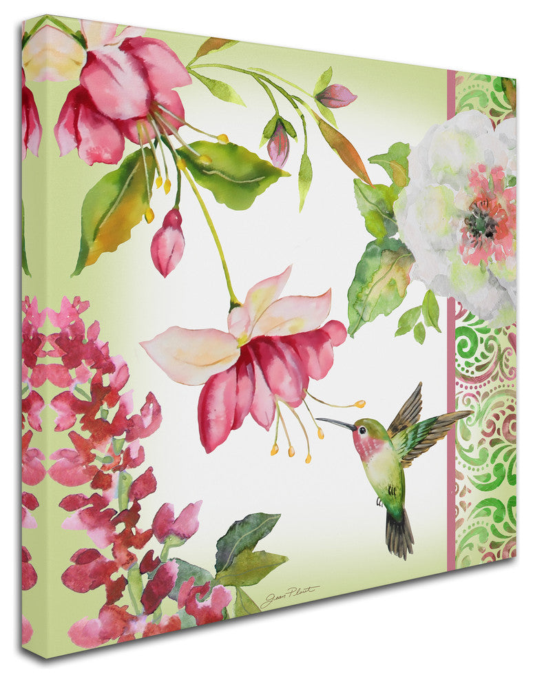 Jean Plout ''Garden Party 2'' Canvas Art, 24x24