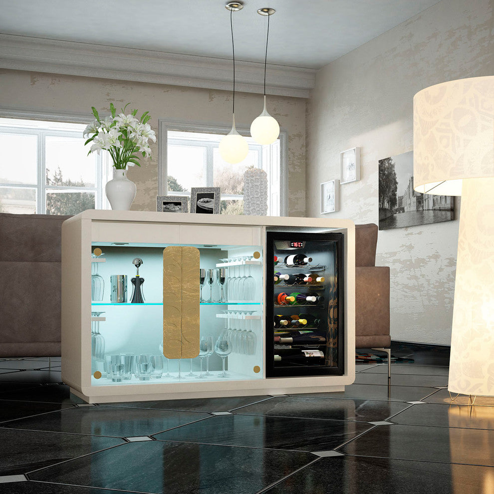 Saphire W01 Wine Cabinet, 1, Matt Finish