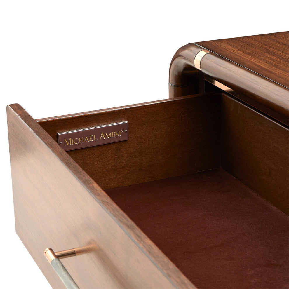 Mason Park Dresser with Mirror, Umber Brown