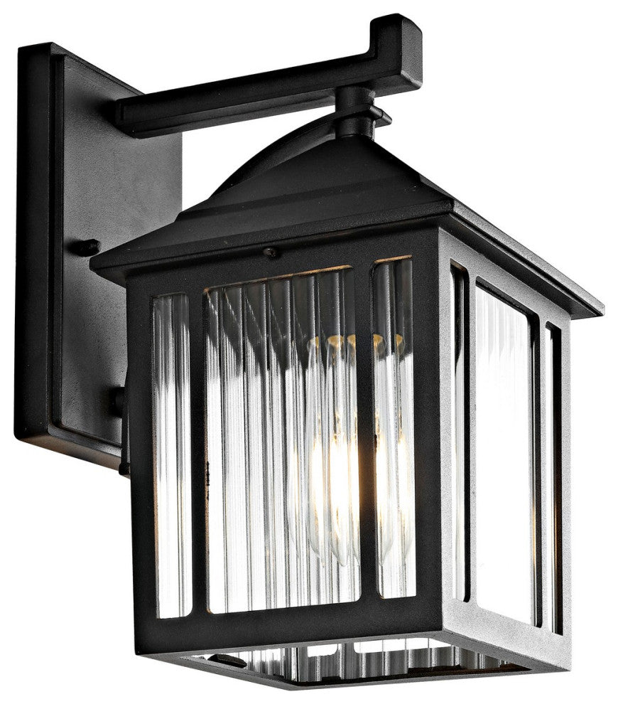 Safavieh Ranzi Outdoor Wall Lantern Black