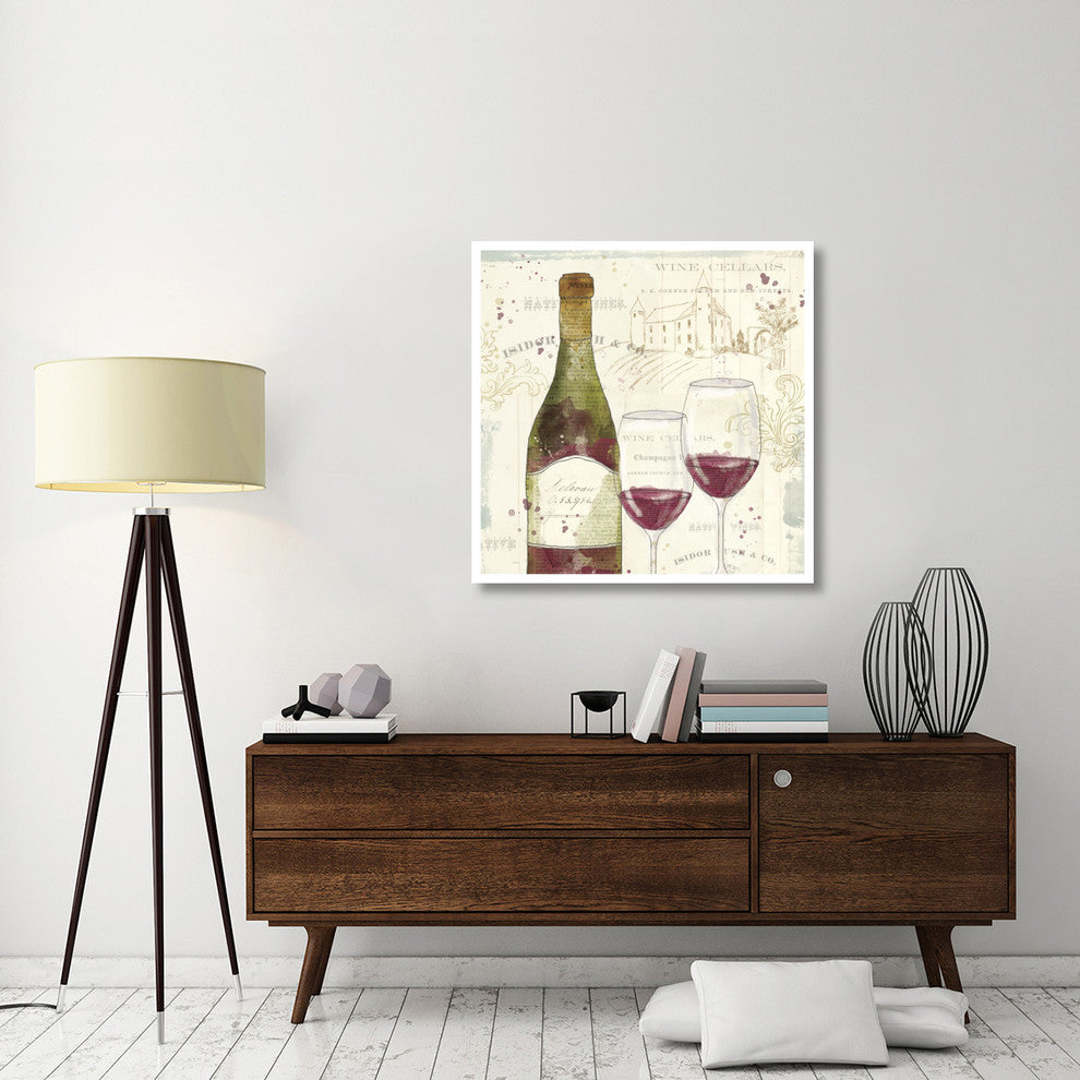 "Chateau Winery II" Digital Paper Print by Katie Pertiet, 38"x38"