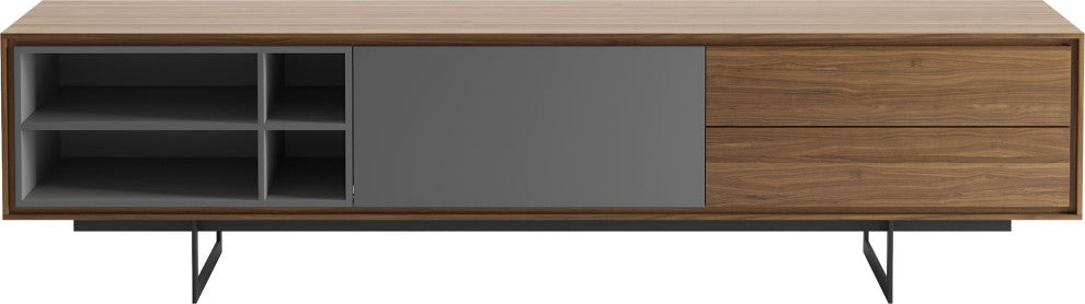 Crotone Media Cabinet Walnut