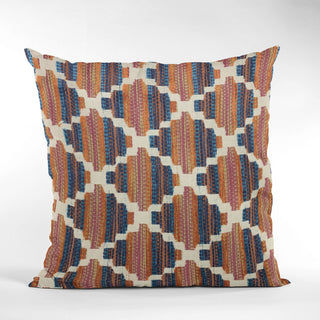 Plutus Multi-Color Lights Diamond Luxury Throw Pillow, 16"x16"