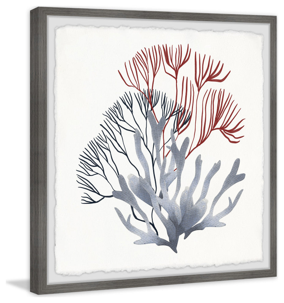 "Secret of the Sea" Framed Painting Print, 12x12