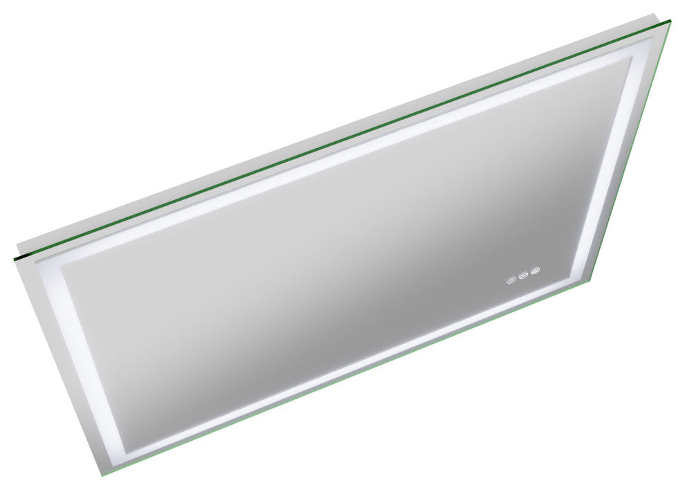 ANZZI 32" x 40" LED Front Lighting Bathroom Mirror With Defogger
